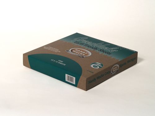 Handy Wacks F12GW, 12x12-Inch Flat Dry Wax Deli Paper, 3x1000-Piece Pack