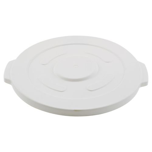Winco PTCL-10W, Round White Plastic Cover for PTC-10W Trash Can