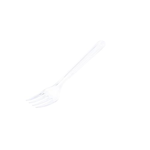 SafePro Clear Heavyweight Plastic Forks, 1000-Piece Case