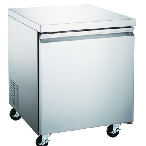 Omcan FR-CN-0686-HC, 27-inch 1 Solid Door Undercounter Freezer, 6.3 Cu.Ft