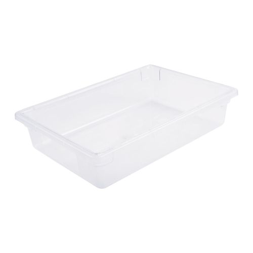 C.A.C. FS1F-6C, 26x18x6-inch Polycarbonate Full-Size Clear Food Storage Box