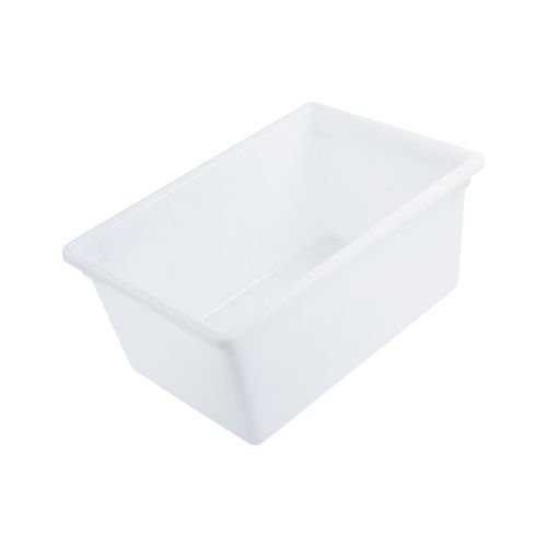 C.A.C. FS4F-12W, 26x18x12-inch Polyethylene Full-Size White Food Storage Box