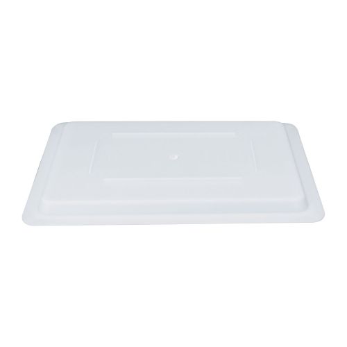 C.A.C. FS4H-CV-W, 18x12-inch White Polyethylene Cover for Half-Size Food Storage Box