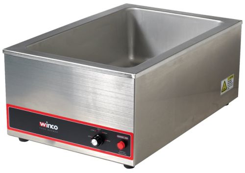 Winco EPO-1 12.5A 1500W Single Deck Countertop Electric Pizza Oven 120V~60Hz 