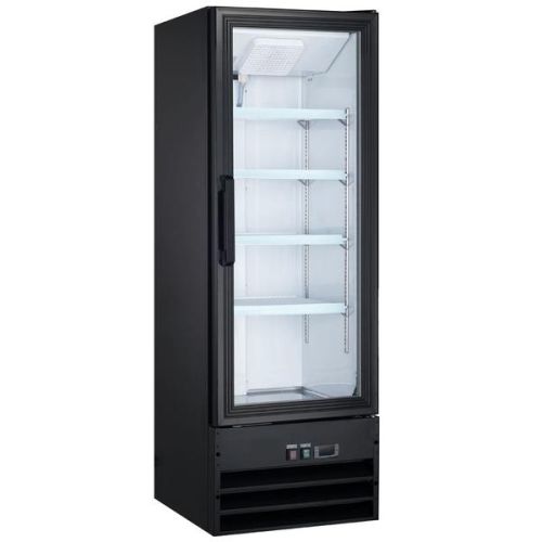 Coldline G10-B 21-inch Black Swing Door Merchandising Refrigerator