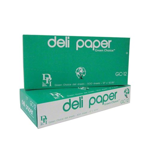 Durable Inc GC12BIO, 12x10.75-Inch Bio Kraft Dry Wax Deli Paper, 12x500-Piece Pack