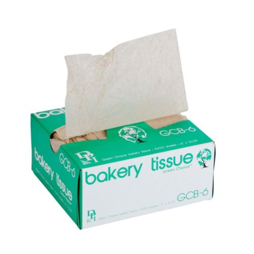 GC6BIO 6x10.75-Inch Interfolded Dry Wax Deli Sheets, 10x1000-Piece Pack