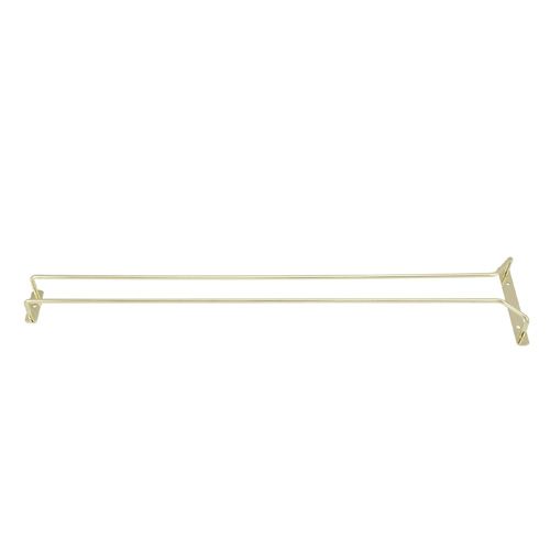 Winco GH-24, 24-Inch Brass Plated Wire Glass Hanger Rack