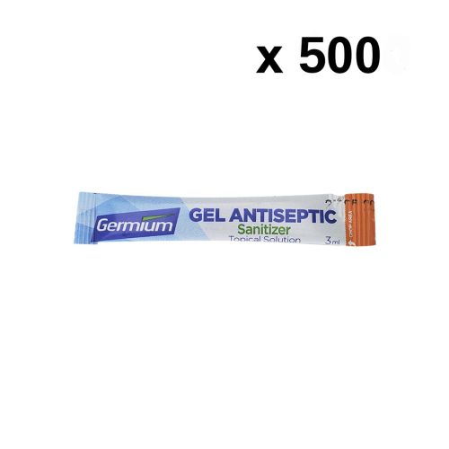 Germium GRS3500B 3-Gram Single Use Stick, 70% Isopropyl Alcohol, 500 Sticks/Pack