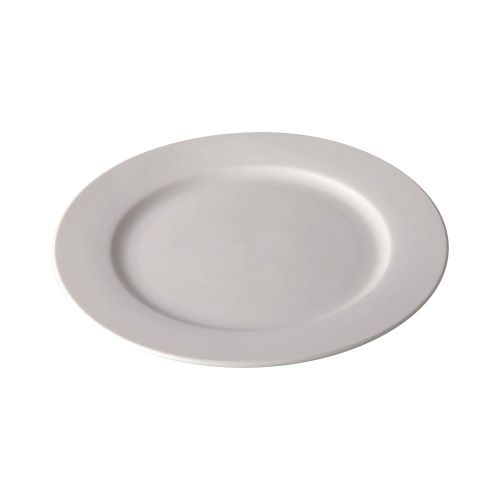 C.A.C. GW-21, 12-Inch Porcelain Bone White Dinner Plate, DZ