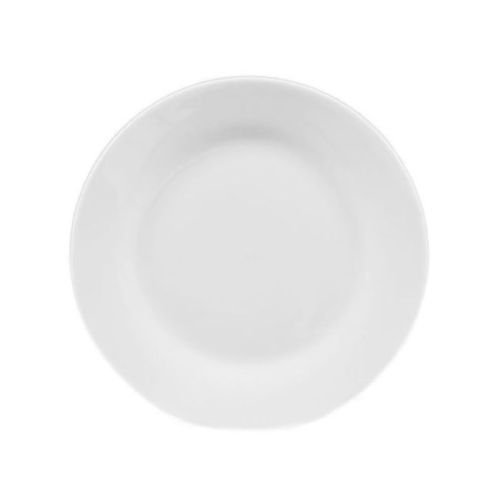 C.A.C. H-7, 7.5-Inch Porcelain Super White Round Plate, 3 DZ/CS