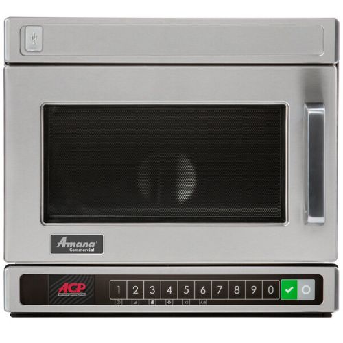 ACP Inc. Amana HDC10Y15, 21x17-inch Heavy-Duty Compact Commercial Microwave Oven, 1,000W