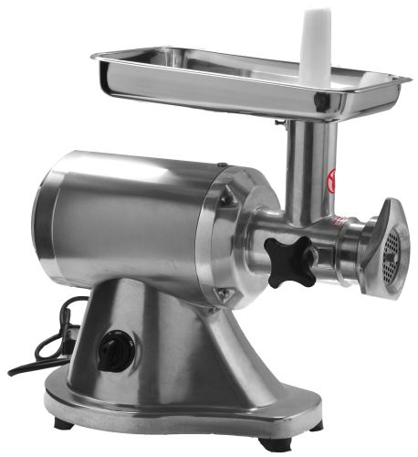 Eurodib HM12N, Stainless Steel Commercial Meat Grinder, 264 lbs per Hour