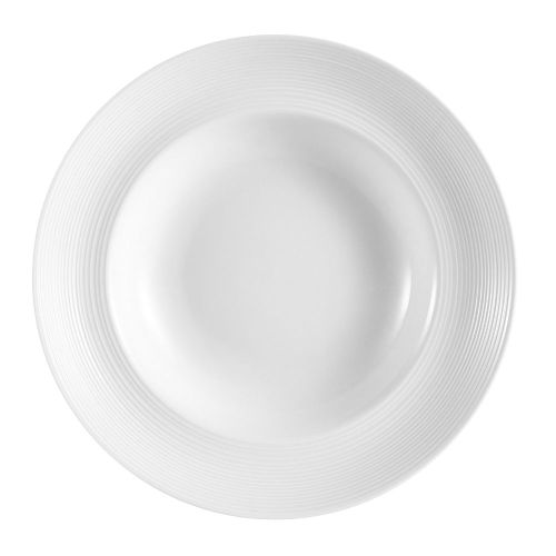 C.A.C. HMY-133, 18 Oz 10.5-Inch Harmony Porcelain Pasta Bowl, DZ