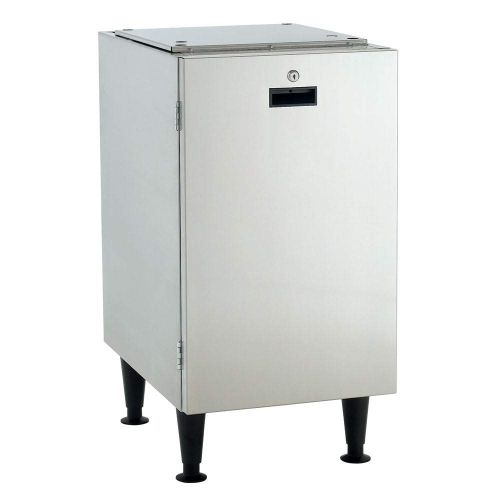 Scotsman HST16-A, Enclosed Stainless Steel Ice Dispenser Stand with Door