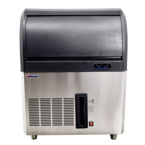 Omcan IC-CN-0060, 28-inch Stainless Steel Ice Machine, 70 Lbs Capacity