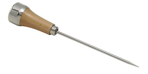 Winco ICH-1, Ice Pick with Tempered Steel Wooden Handle