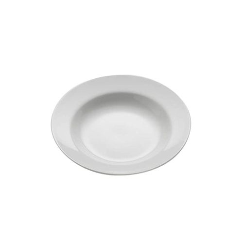 Yanco 10 Oz JS-309 9-Inch Porcelain Jersey Rim Soup Plate, 24/CS