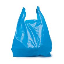 Rainbow 1/6LDB 1/6-Size Blue Low Density T-Shirt Liqueur Bags, 120/CS