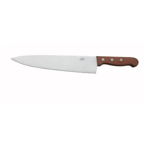 Winco KC-10, 10-Inch Chef's Knife with Wooden Handle (Discontinued)