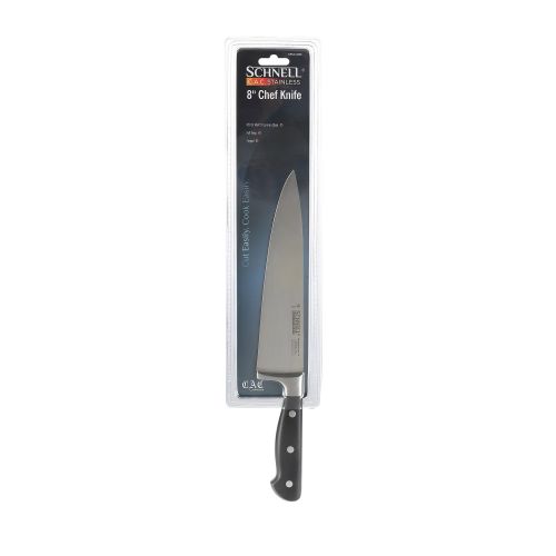 C.A.C. KFCC-G80, 8-inch Schnell Stainless Steel Chef Knife