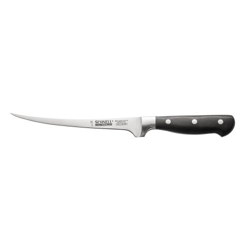 C.A.C. KFFL-G70, 7.25-inch Schnell Stainless Steel Fillet Knife with Flexible Blade