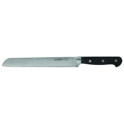 Winco KFP-82, 8-Inch Bread Knife with POM Handle