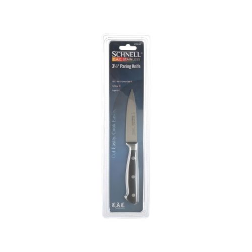 C.A.C. KFPC-G35, 3.5-inch Schnell Stainless Steel Paring Knife