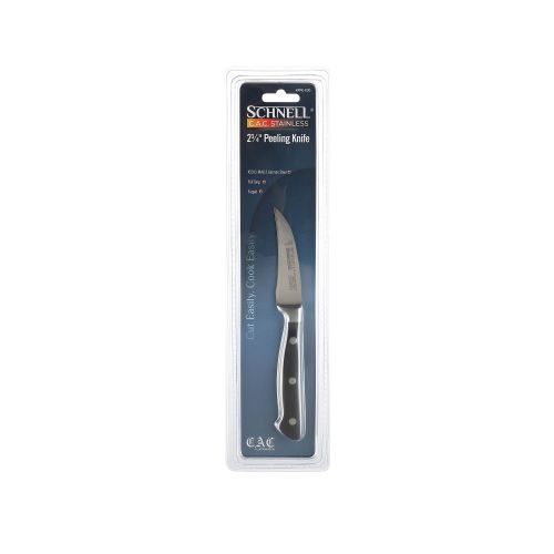 C.A.C. KFPE-G30, 2.75-inch Schnell Stainless Steel Peeling Knife