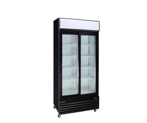 Kool-It KSM-36, 45-inch Double Glass Door Merchandising Refrigerator
