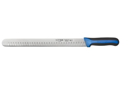 Winco KSTK-140 14-Inch Blade Sof-Tek Hollow Ground Wide Slicer with Soft-Grip Handle, EA