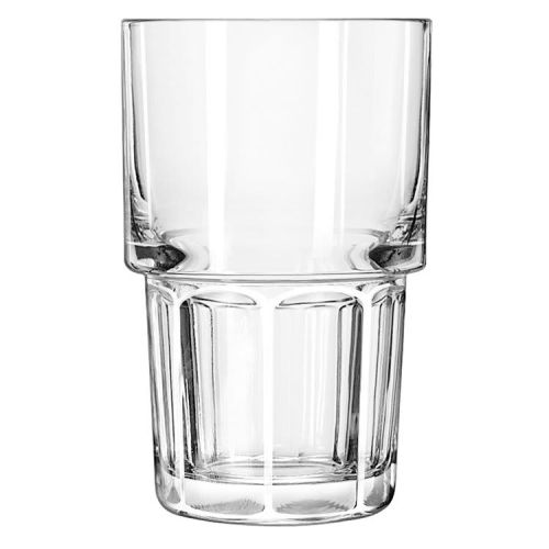 Libbey 15656, 9 Oz Stackable Gibraltar DT Highball Glass, 3 DZ