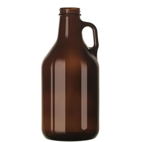 Libbey 70216, 32 Oz Amber Growler with Lid, DZ