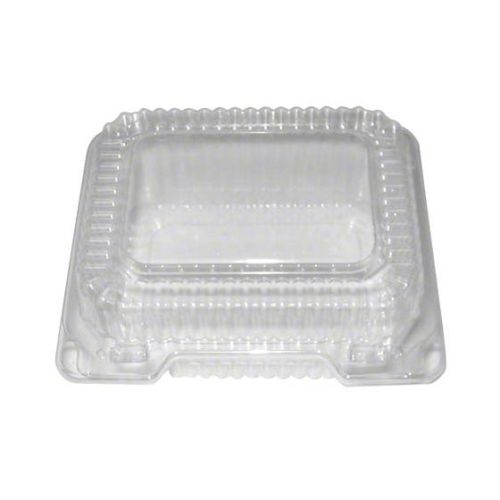 LBH-656, 6.87x6x3.37-Inch Clear Hinged Containers, 500/CS