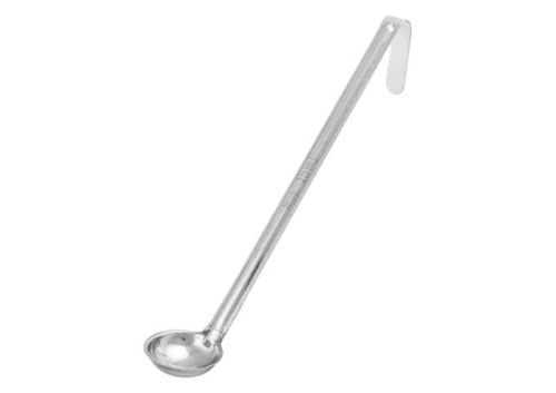 Winco LDIN-0.5, 0.5 Oz 10-Inch One Piece Stainless Steel Sauce Ladle, NSF