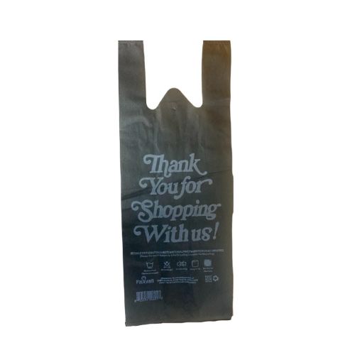 Packwell 43159PW, 6.5x4.5x20-Inch Black One Bottle Non Woven Reusable Liquor Bag, 300/CS