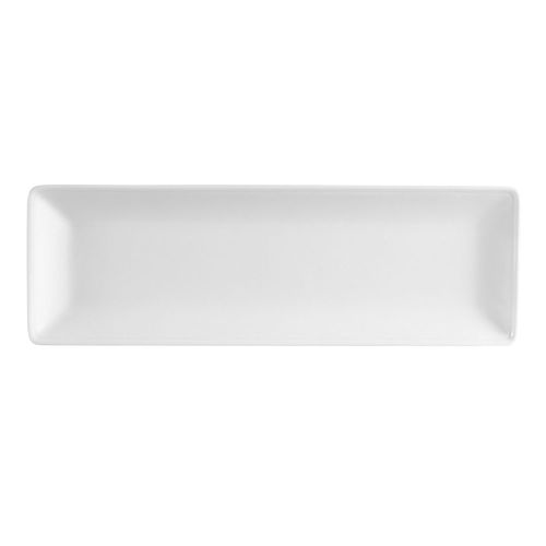 C.A.C. LON-14, 14-Inch Bone White Porcelain Long Island Platter, 2 DZ/CS
