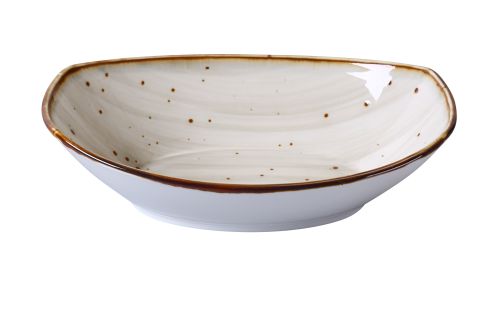 Yanco LY-407 10 Oz 7x4.75x1.75-Inch Lyon Porcelain Oval Color Glazed Bowl, 24/CS