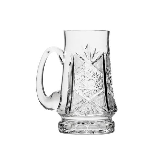 Neman Crystal M6511-X, 16.5-Ounce Crystal Beer Mug
