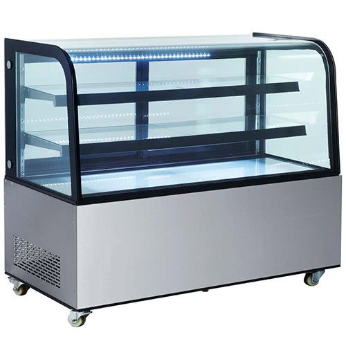 Marchia MB60 60-inch Floor Model Slanted Glass High Refrigerated Display Case