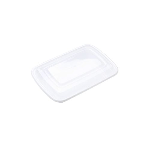  SafePro 28 oz. White Rectangular Microwavable