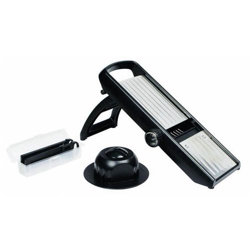 Winco MDL-15 Stainless Steel Mandoline Slicer Set