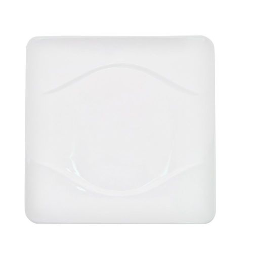 C.A.C. MDN-8, 8.5-Inch Porcelain Square Plate, 2 DZ/CS