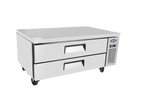 Atosa MGF8454GR 76-Inch 2 Drawer Refrigerated Extended Top Chef Base