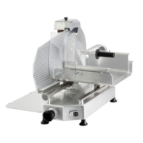 Omcan MS-IT-0300-CE, 12-inch Blade Anodized Aluminum Belt-Driven Meat Slicer