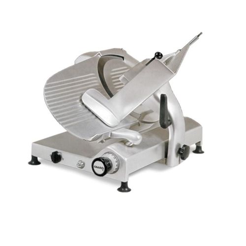 Omcan MS-IT-0350-G, 14-inch Blade Anodized Aluminum Gear-Driven Meat Slicer with 0.35 HP Motor