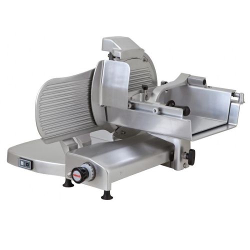 Omcan MS-IT-0370-H, 15-inch Blade S-Series Anodized Aluminum Gear-Driven Meat Slicer