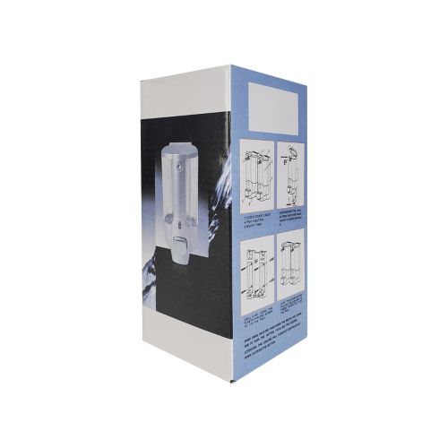 MSD10S 10 Oz Manual Wallmount Bulk Gel Hand Sanitizer/Soap Dispenser, EA