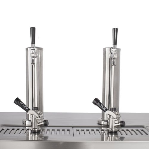 Maxx Cold MXBD48-2BHC Two Keg, Two Tower Beer Dispenser