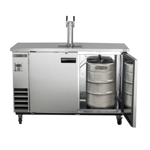 Maxx Cold MXBD60-1SHC Two Keg, One Tower Beer Dispenser